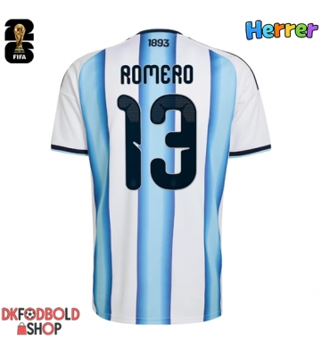 Argentina Cristian Romero #13 Hjemmebanetrøje VM 2026 Kort ærmer